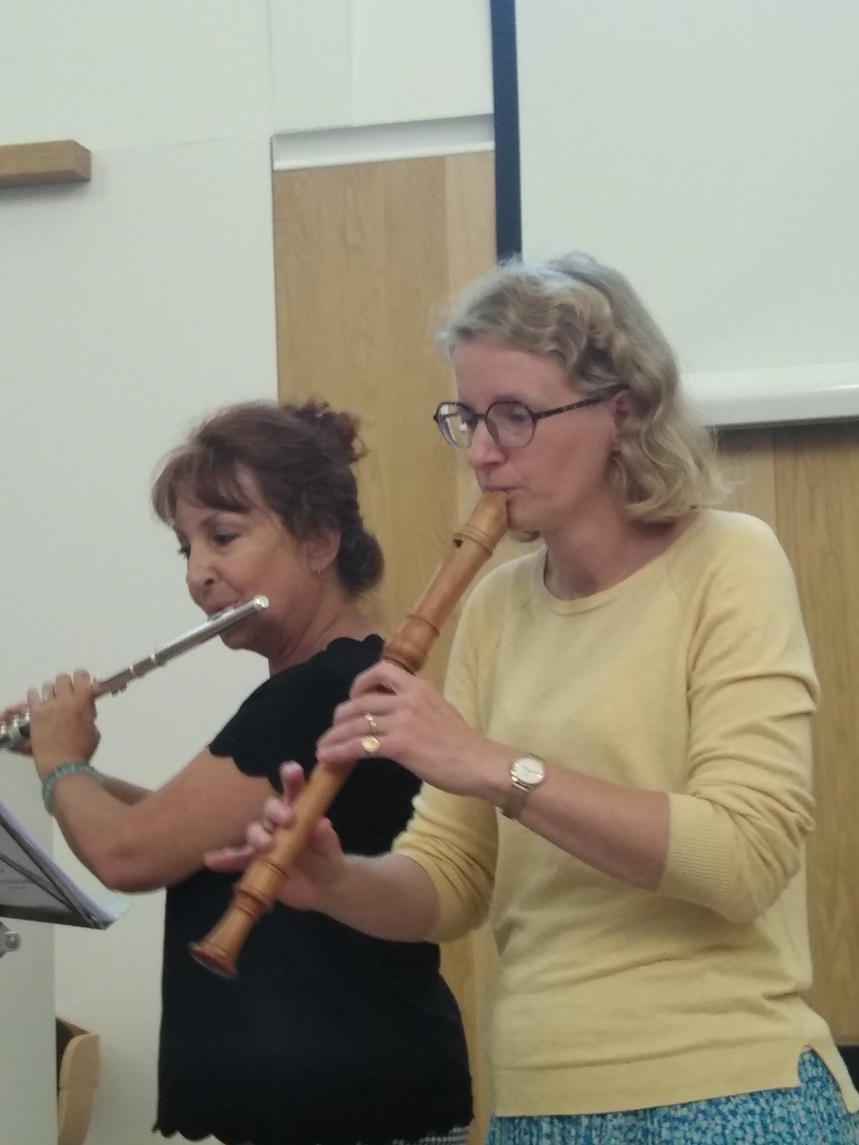 Duo flute traversiere et bec 14 10 2023