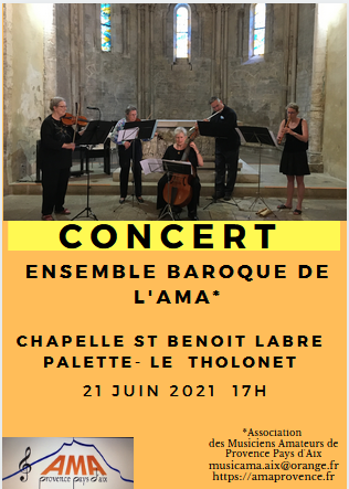 Concert baroque 21/06/2021