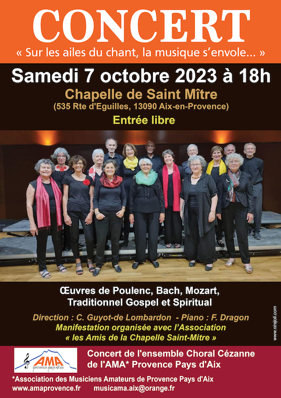 Choral Cezanne AMA 07/10/2023